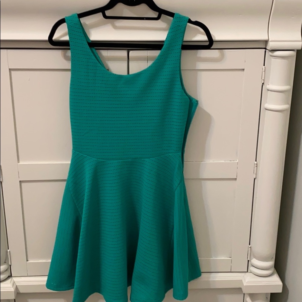 Green dress